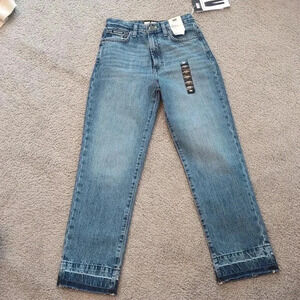 DKNY Kent High Rise Straight Leg Jeans waist 25 / 0 m141